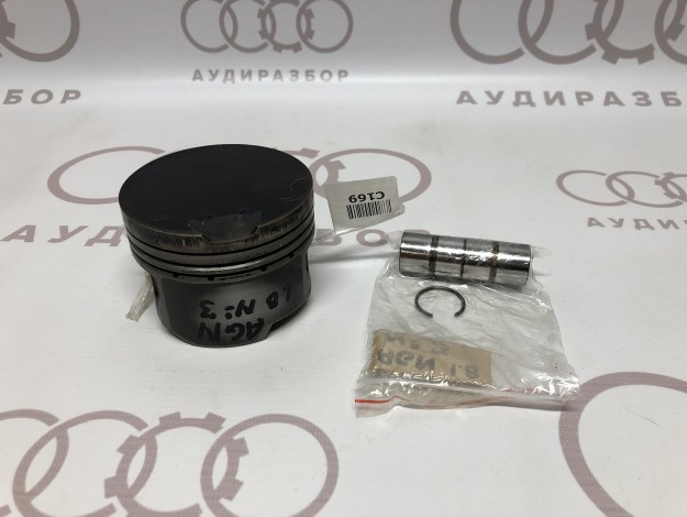 Поршень с пальцем AGN V-1,8 Стд 80.975 058107065J на Ауди A4 B5 купить с разборки в Самаре по цене 2 500 ₽