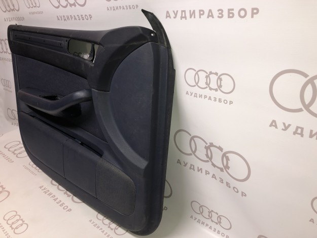 Обивка  двери спереди слева цвет синий VAG 4B1867105 4B1867103 на Ауди A6 C5 купить с разборки в Самаре по цене 2 500 ₽