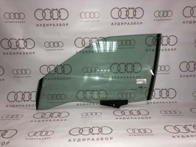 Стекло двери переднее левое VAG 893845021D на Ауди 80/90 B3 купить с разборки в Самаре по цене 1 500 ₽