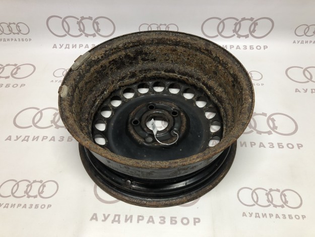 Стальной диск VAG 4A0601025J 8D0601027 на Ауди 100 C4 купить с разборки в Самаре по цене 800 ₽