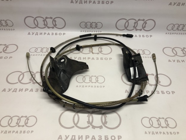 Кронштейн с тросами VAG 443803547A 443803548A на Ауди 100 C4 купить с разборки в Самаре по цене 1 500 ₽
