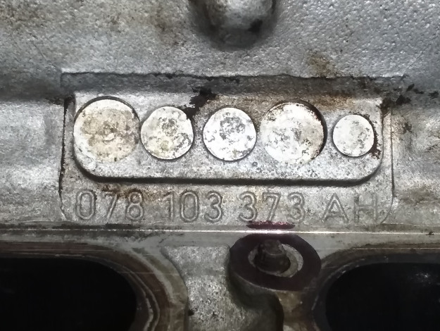 Головка блока цилиндров 123 VAG 078103068BP 078103373AH на Ауди A4 B5 купить с разборки в Самаре по цене 7 000 ₽