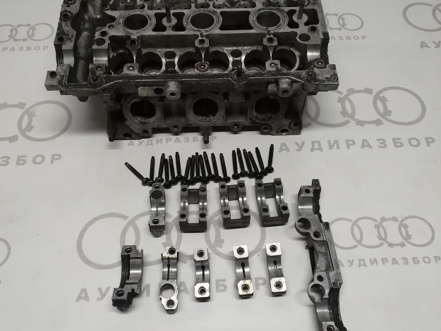 Головка блока цилиндров 456 VAG 078103067BP 078103373AH на Ауди A4 B5 купить с разборки в Самаре по цене 7 000 ₽