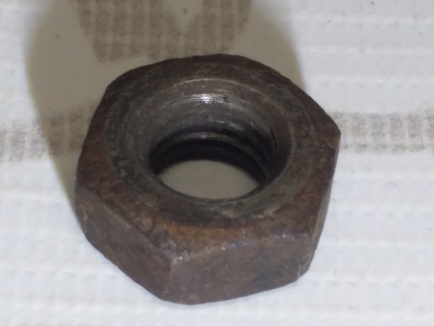 Гайка шестигранная M10 VAG N10155203 N10155205 на Ауди 100 C4 купить с разборки в Самаре по цене 70 ₽