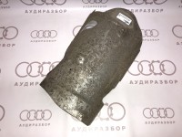 Теплоизоляция днища экран среднего глушителя на Ауди 100 C4