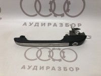 Наружная ручка передней левой двери хромированная VAG 171837205B на Ауди 80 B2