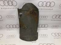 Теплоизоляция днища экран среднего глушителя на Ауди 100 C4