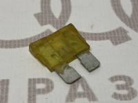 Предохранитель 20A желтый VAG N01713123 N01713113 на Ауди 80/90/100/A4/A6 B3, B4, C4, B5