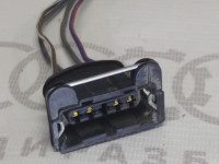 Корпус плоского разъема VAG 025906235 на Ауди 80/90/100 B3, B4, C3