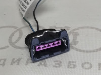 Корпус плоского разъема VAG 443906235 на Ауди 80/90/100/A3/A4/A6 B3, B4, C3, C4, 8L, B5, C5
