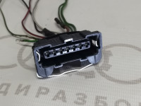 Корпус плоского разъема 7ми штекерный VAG 071906233 на Ауди 80/90/100 B3, B4, C3, C4