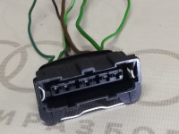 Корпус плоского разъема 7ми штекерный VAG 071906233 на Ауди 80/90/100 B3, B4, C3, C4